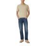 S.OLIVER KNIT POLO SHIRT BEIGE