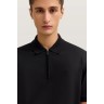 BUGATTI ZIP POLO SHIRT BLACK