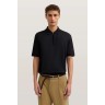 BUGATTI ZIP POLO SHIRT BLACK
