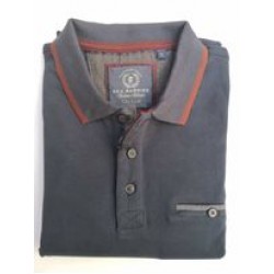 POLΟ-SHIRT NAVY SEA BARRIER