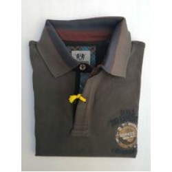 POLO-SHIRT ANTHRACITE SEA BARRIER
