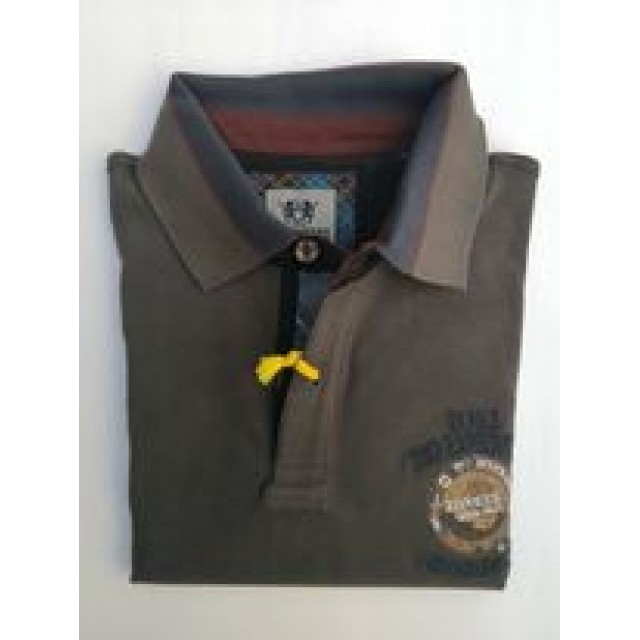 POLO-SHIRT ANTHRACITE SEA BARRIER