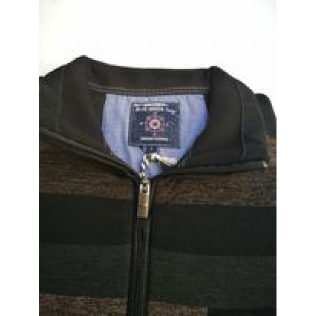 POLO-SHIRT RIGE BLACK BLUE GREEN 