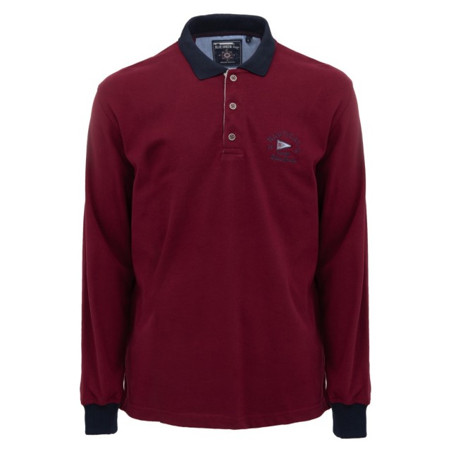 BLUE GREEN POLO Bordeaux