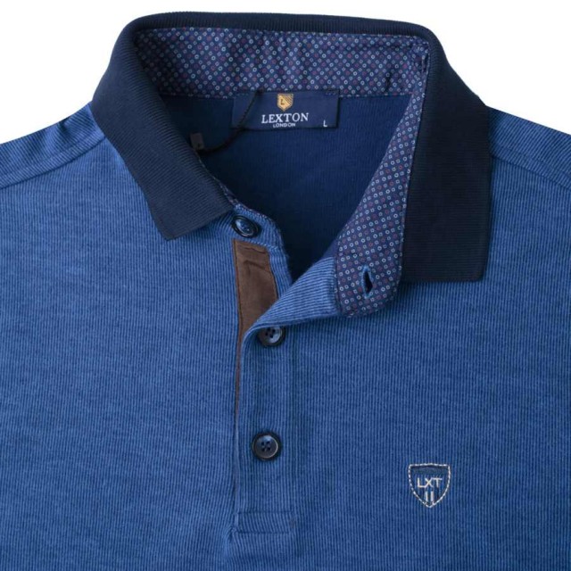 LEXTON Blouse Polo Blue 