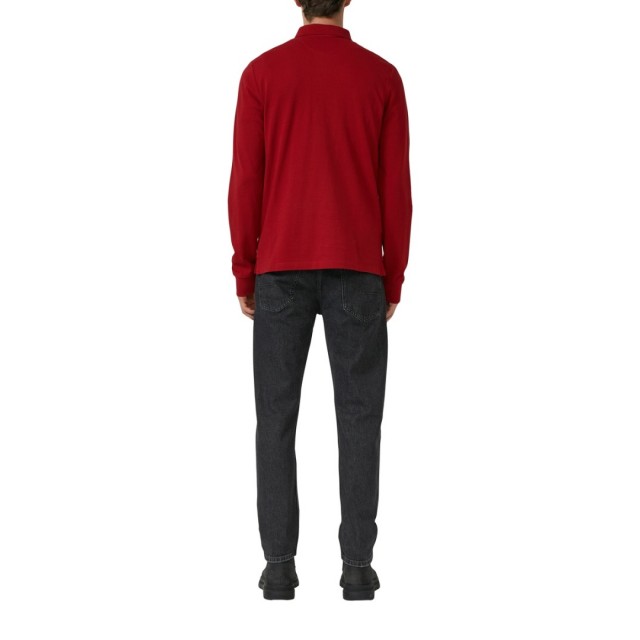 S.OLIVER MEN'S POLO SHIRT RED
