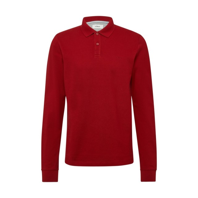 S.OLIVER MEN'S POLO SHIRT RED