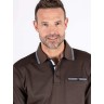 PRE END LS POLO BROWN