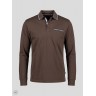 PRE END LS POLO BROWN