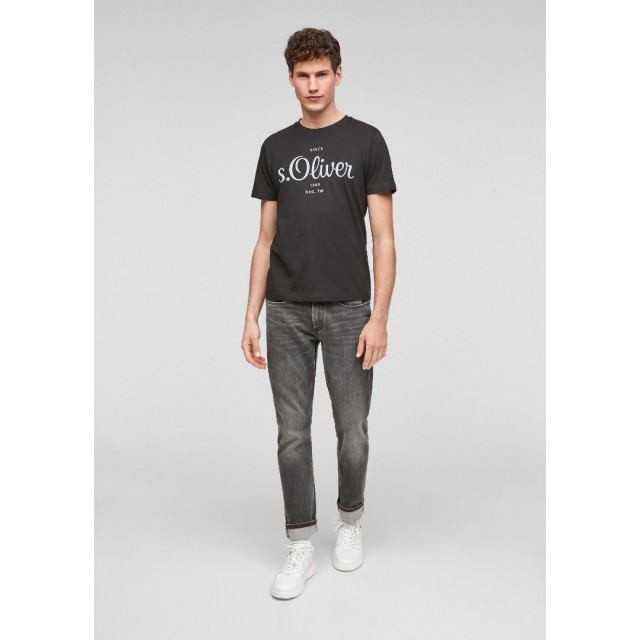 S.OLIVER T-Shirt Mαύρο 