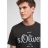 S.OLIVER T-Shirt Mαύρο 