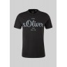 S.OLIVER T-Shirt Mαύρο 