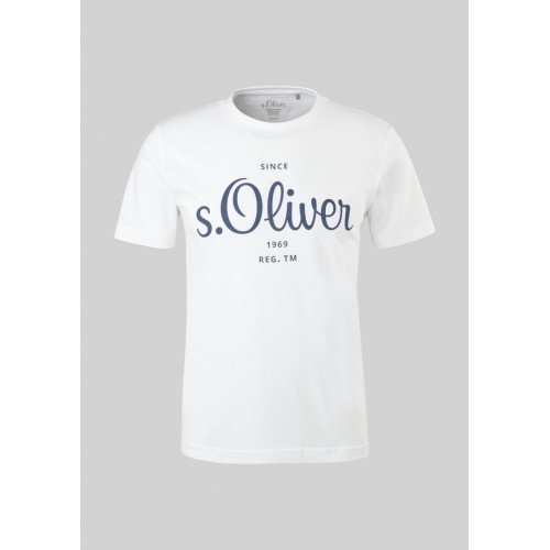 S.Oliver 2169268 T-shirt Uomo – Cotone Comfort, Vestibilità Regolare, Colore Classico