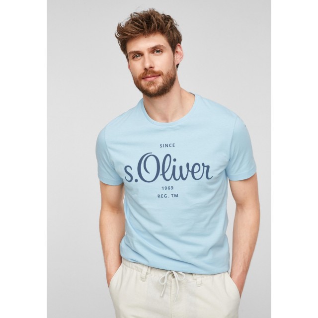 S.OLIVER T-Shirt Σιέλ