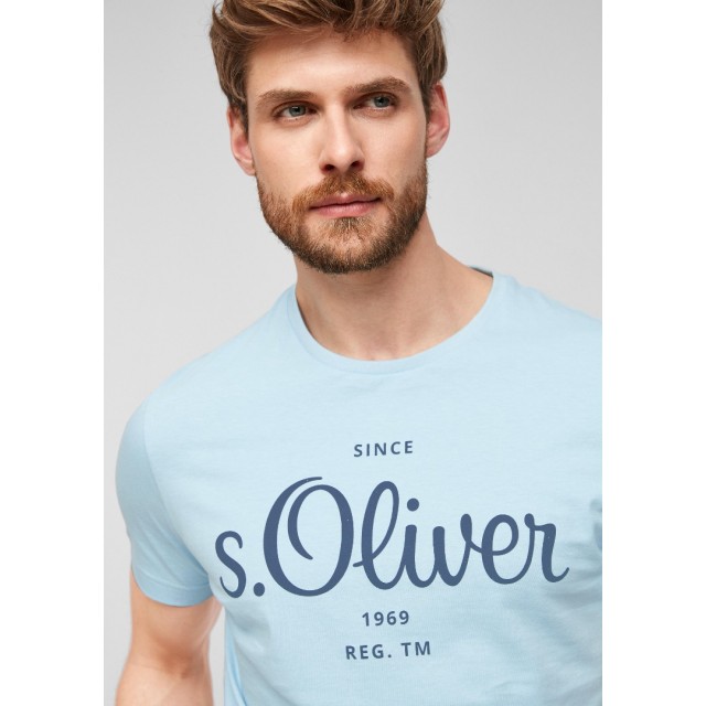 S.OLIVER T-Shirt Σιέλ