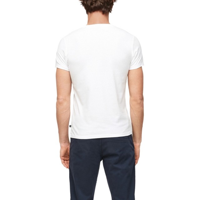 S.OLIVER T-shirt Λευκό 