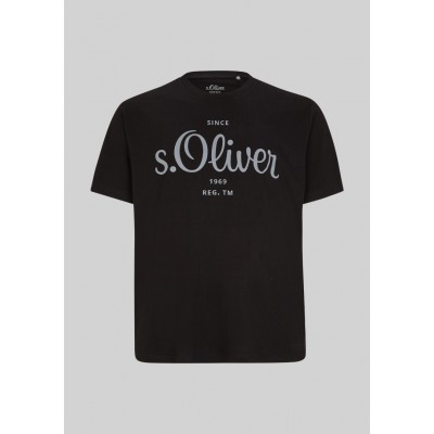 S.OLIVER T-SHIRT BIG Black