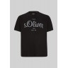 S.OLIVER T-SHIRT BIG Black