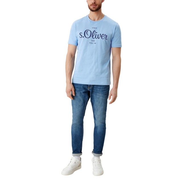 S.OLIVER T-Shirt Σιέλ