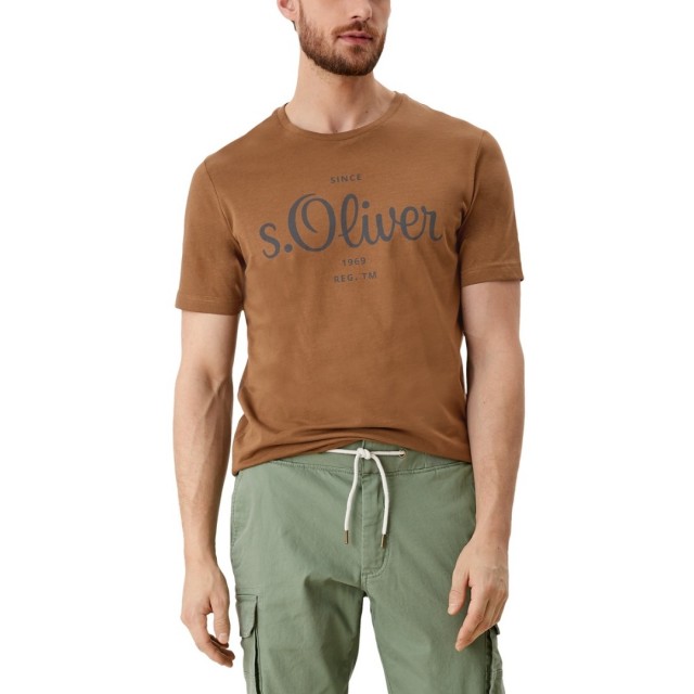S.OLIVER T-Shirt Καφέ