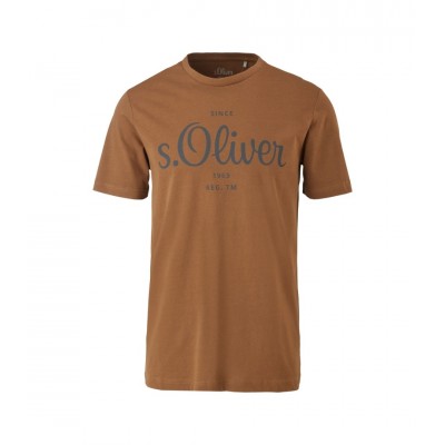 S.OLIVER T-Shirt Brown