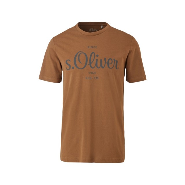 S.OLIVER T-Shirt Καφέ