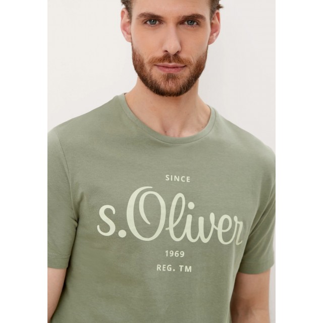 S.OLIVER T-Shirt Χακί