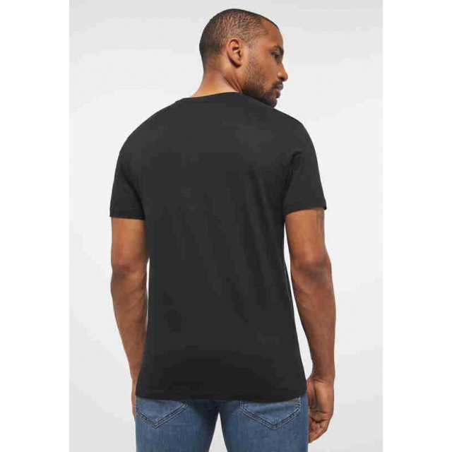 MUSTANG T-SHIRT BLACK
