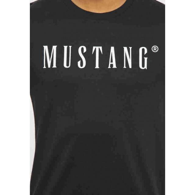 MUSTANG T-SHIRT BLACK