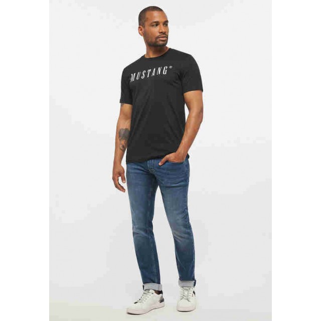 MUSTANG T-SHIRT BLACK