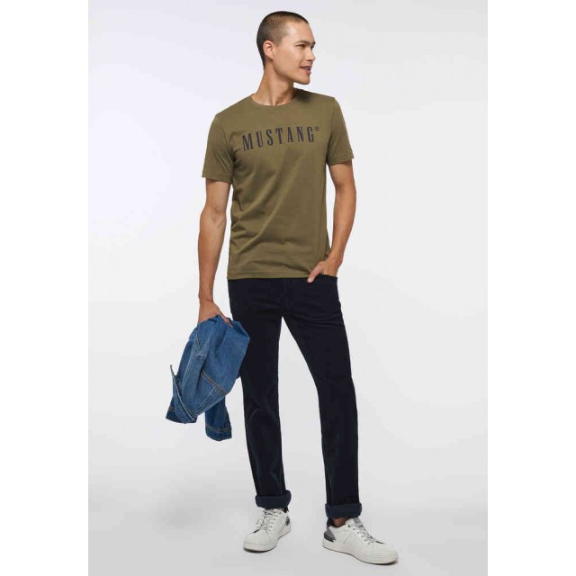 MUSTANG T-SHIRT CHAKI