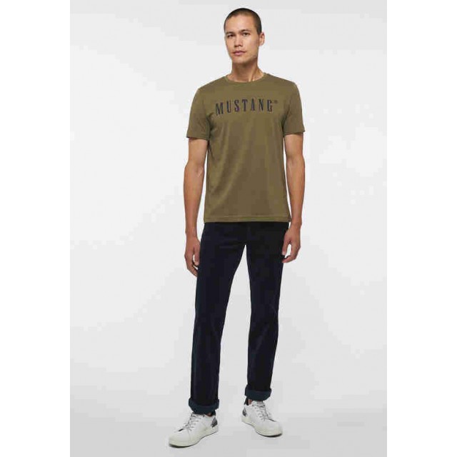 MUSTANG T-SHIRT CHAKI