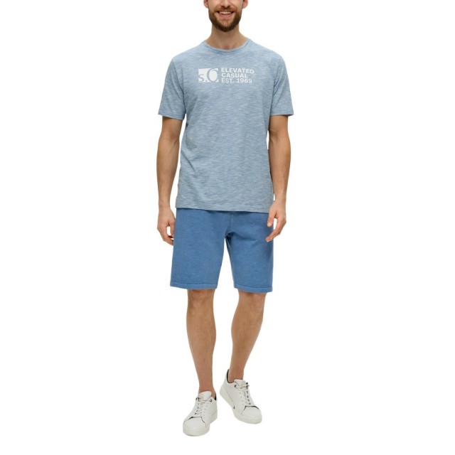 S.OLIVER T-SHIRT LT.BLUE