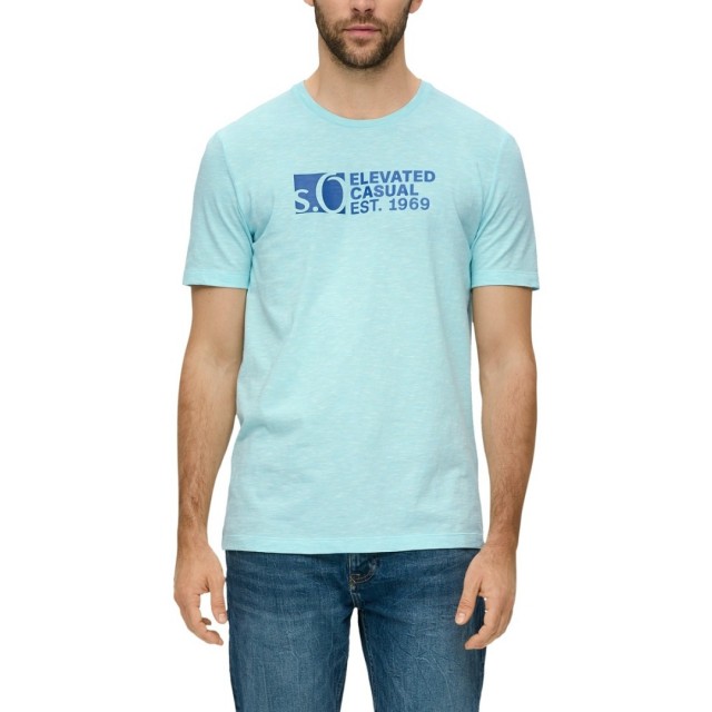 S.OLIVER T-SHIRT AQUA