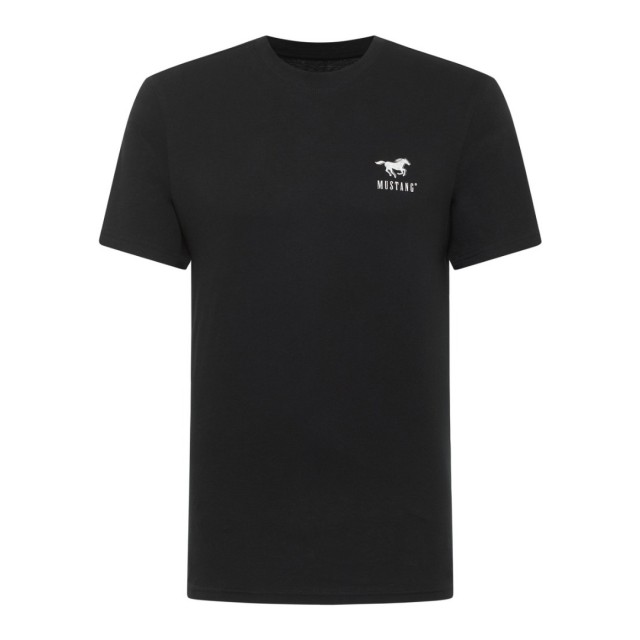 MUSTANG T-SHIRT BLACK