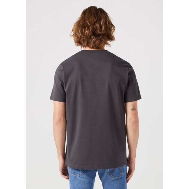 WRANGLER T-SHIRT DK. GRAY