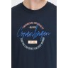 BLEND T-SHIRT LOGO NAVY
