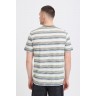 BLEND T-SHIRT WITH STRIPES OLIVE