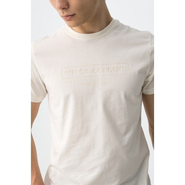 TIFFOSI T-SHIRT EKROU