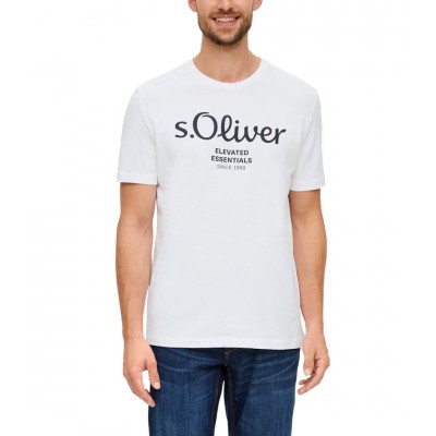 S.OLIVER T-SHIRT WHITE