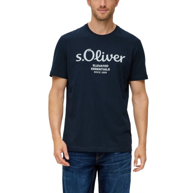 S.OLIVER T-Shirt ΜΠΛΕ