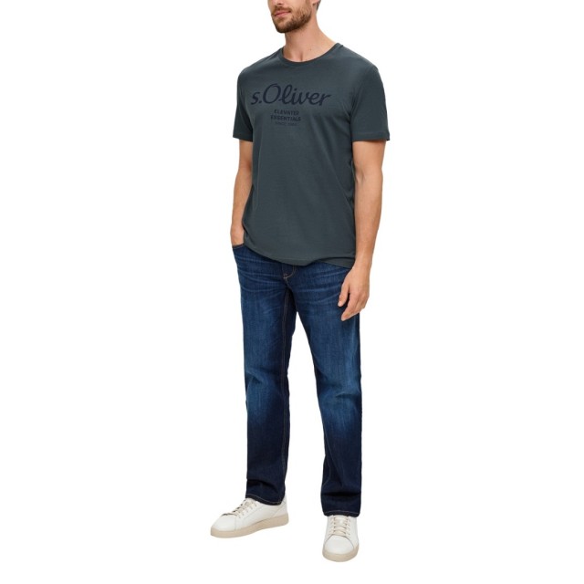 S.OLIVER T-SHIRT DARK GREY