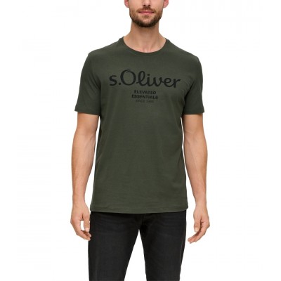 S.OLIVER T-SHIRT CHAKI
