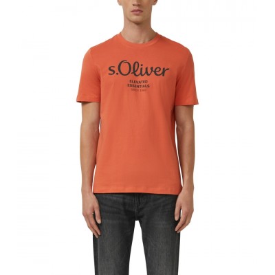 S.OLIVER T-SHIRT ORANGE