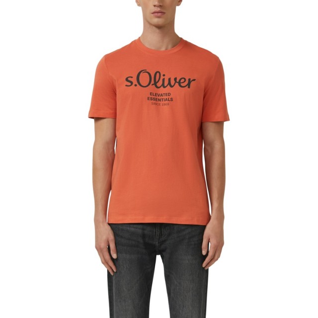 S.OLIVER T-SHIRT ORANGE