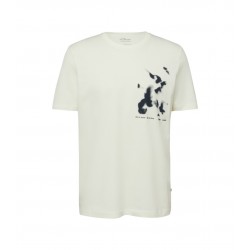 S.OLIVER T-SHIRT OFF WHITE