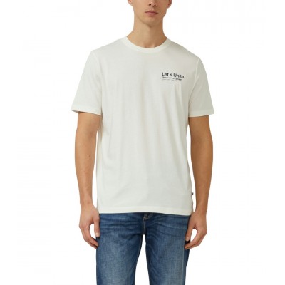 S.OLIVER T-SHIRT OFF WHITE