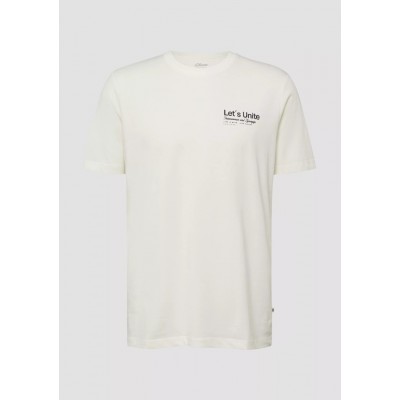 S.OLIVER T-SHIRT OFF WHITE