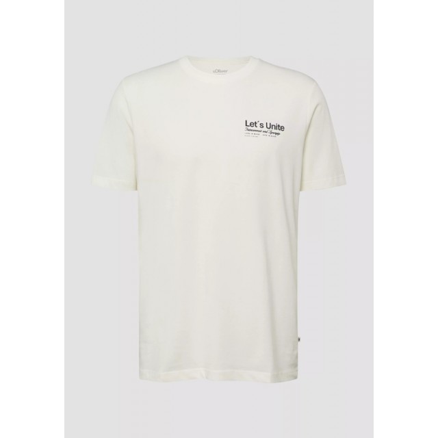 S.OLIVER T-SHIRT OFF WHITE