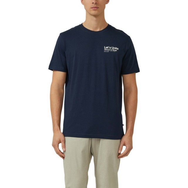 S.OLIVER T-SHIRT NAVY BLUE